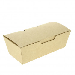 ENVASES DE CARTON KRAFT PARA HOT DOGS Y GOFRES