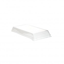 Tapa transparente para bandejas sushi samurai (21,5x8,5x2,6cm)