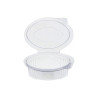 SALSERO PET RECICLABLE CON TAPA BISAGRA 30CC