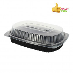 ENVASES REUTILIZABLES PP CON TAPA 1040CC