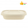 Envases biodegradables de fibra kraft 1100cc