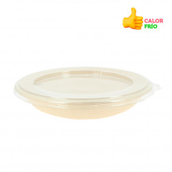 Ensaladera bowl de fibra biodegradable 700cc