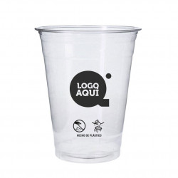 Copos PET recicláveis Impressos em 1 cor