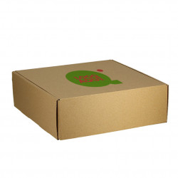 Cajas Cartón kraft MicroCanal 6 divisiones Personalizada