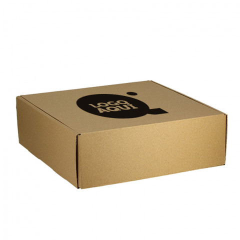 Caixa de Papelão Kraft MicroChannel 6 Divisórias (30x30x10cm) Personalizada