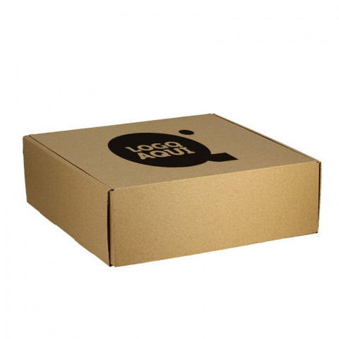 Cajas Cartón kraft MicroCanal 6 divisiones Personalizada
