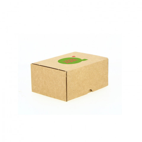 Caja mini de cartón microcanal (empanadas argentinas) Personalizada