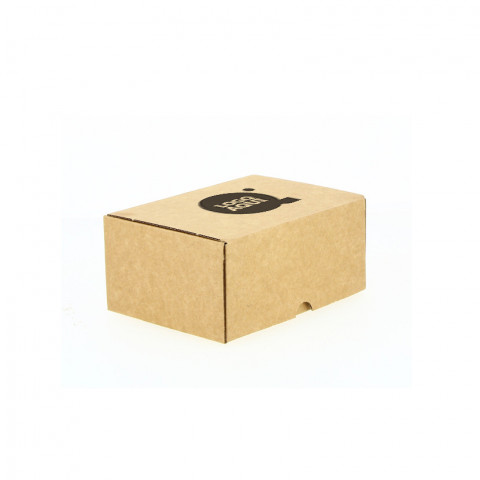 Caja mini de cartón microcanal (empanadas argentinas) Personalizada