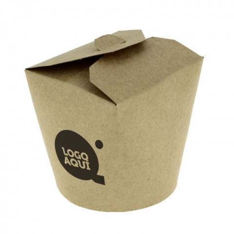 Embalagem de Cartão Kraft Impressa à Prova de Água