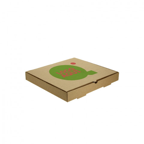 Caixas de pizza kraft pequena-média (30cm) personalizada
