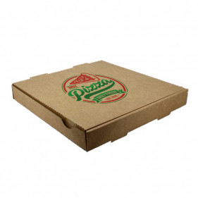 Caja Carton Pizza Kraft...