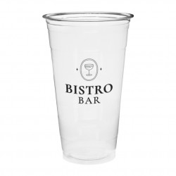 Vasos PET reciclable Impreso 1 tinta