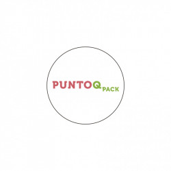 Adesivo de vinil redondo 4Ø