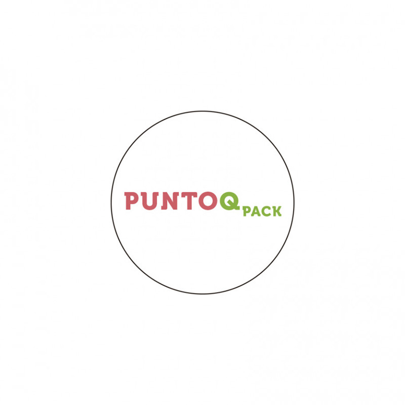 Adesivo de vinil redondo 4Ø