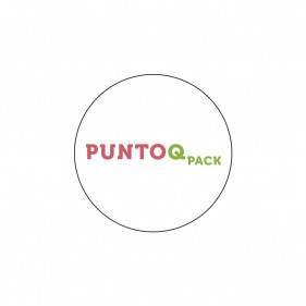 Pegatina Vinilo Redonda Reserva de Blanco 7Ø Personalizada