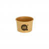 Tarrina para salsas cartón ECO kraft (6,2Øx 3,7 cm) 60ml Personalizada 1 Tinta