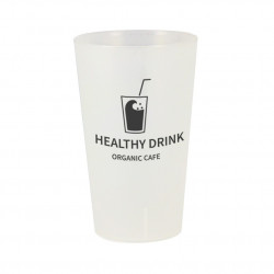 Vaso Frozen PP reutilizable ECO 330ml (7,3Ø x 11,8cm) Personalizado 1 Tinta