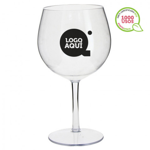 Balão ECO reutilizável para cocktails (700ml) Personalizado 1 Cor