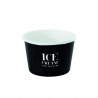 Tarrina de helado cartón negro (60ml) Personalizada 1 Tinta