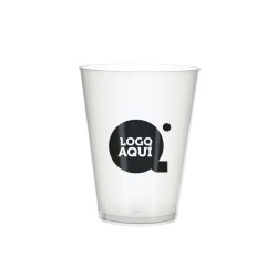 Vaso para sidra PP reutilizable ECO (500ml) Personalizado 1 tinta 