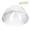Tapa cúpula con agujero para vasos TP16VBis y TN20VBiss personalizados (9,6Ø)
