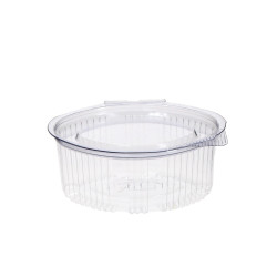 SALSERO PET RECICLABLE CON TAPA BISAGRA 80CC