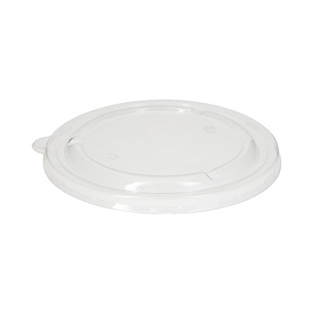 Tapa PET reciclable ensaladeras cartón impresas plastic free 500 y 750cc Tapa PET reciclable ensaladeras cartón impresas plastic free 500 y 750cc