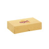 Caja kraft para galletas y pastas (17,5x11,5x4,5cm) Personalizada 1 cara color