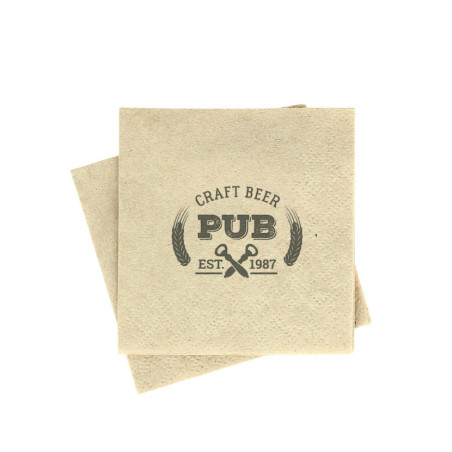 Servilletas Ecológicas 2 hojas PP 20 x 20 cm Impresas 