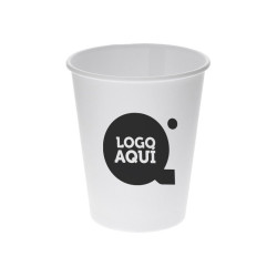 Copos de papel para máquina de café 7oz 200ml Personalizado 1 Tinta
