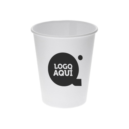 Copos de papel para máquina de café 7oz 200ml Personalizado 1 Tinta