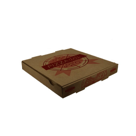 Caja de Pizza KraftEco (1-2 tintas) | Personalizado Premium