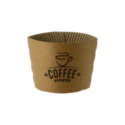 Fundas para vasos de cartón 8oz Impresa 1 Tinta