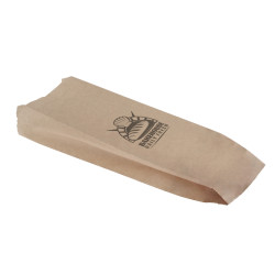 Bolsa Bocadillo Kraft Antigrasa 9+5x32 Impresa