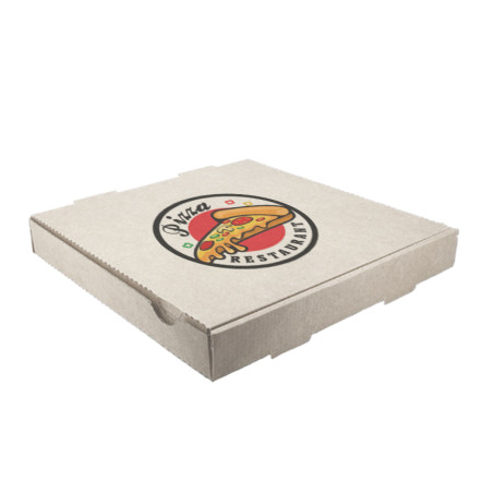 Caja Pizza Cartón Blanco 36 x 36 x 4 cm 1-2 Tintas Caja Pizza Cartón Blanco 36 x 36 x 4 cm 1-2 Tintas