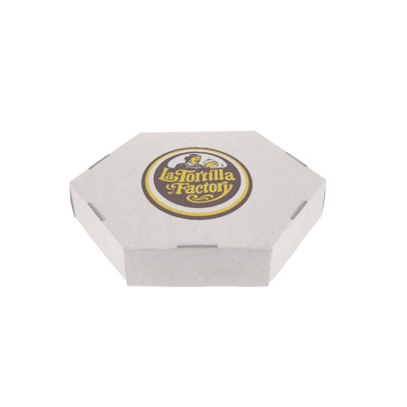Caja para Tortilla Blanco (1-2 tintas) | Personalizado Premium