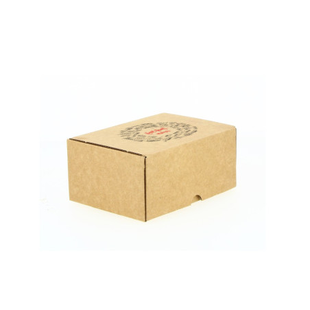 Cajas Cartón Blanco MicroCanal empanadas Impresa 1-2 Tintas