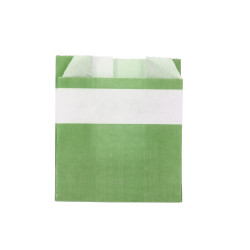 Bolsa Papel Kraft Verjurado para Mango 45 gr 11+5x11 cm 2 tintas