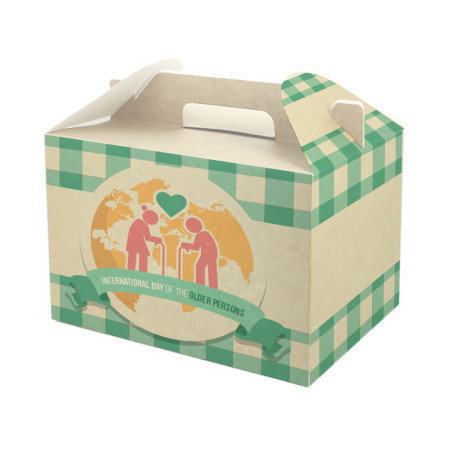 Maletín Picnic Kraft (1-4 tintas) | Personalizado Premium