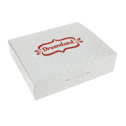 Caja de Pastas 500 gr blanca Impresa 1 a 4 tintas + Barniz