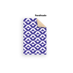 Pliego Papel Antigrasa Blanco 32 gr parafinado cara impresa 27 x  17,5  cm