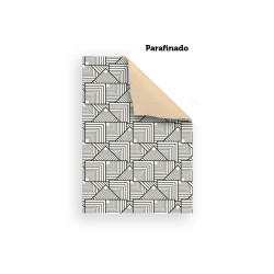 Pliego Papel Antigrasa Blanco 40gr parafinado cara impresa 31 x 22.5  cm