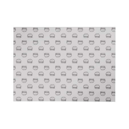 Papel Antigrasa Blanco 40 gr/m² | Personalizado Premium