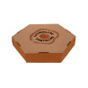 Caja Cartón Marrón para tortilla (24Ø) Personalizada 1-2 Tintas