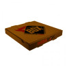 Caja Pizza Carton Marrón 33x33x4 cm Personalizadas 1-2 Tintas