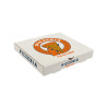 Caja de Pizza Blanca (1-2 tintas) | Personalizado Premium