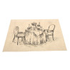 Pliego Antigrasa Kraft 31x 28 cm 40 gr Impreso 1 Tinta Indiana