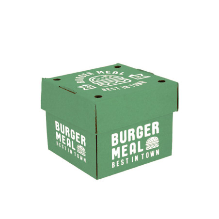 Caja para Hamburguesa KraftEco | Personalizado Premium