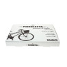 Caja 1/2 Pizza Mediana Cartón Blanco 30 x 40 x 4 cm 1-2 Tintas