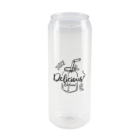 Latas PET para bebidas frías 500 ml Impresa 1 tinta